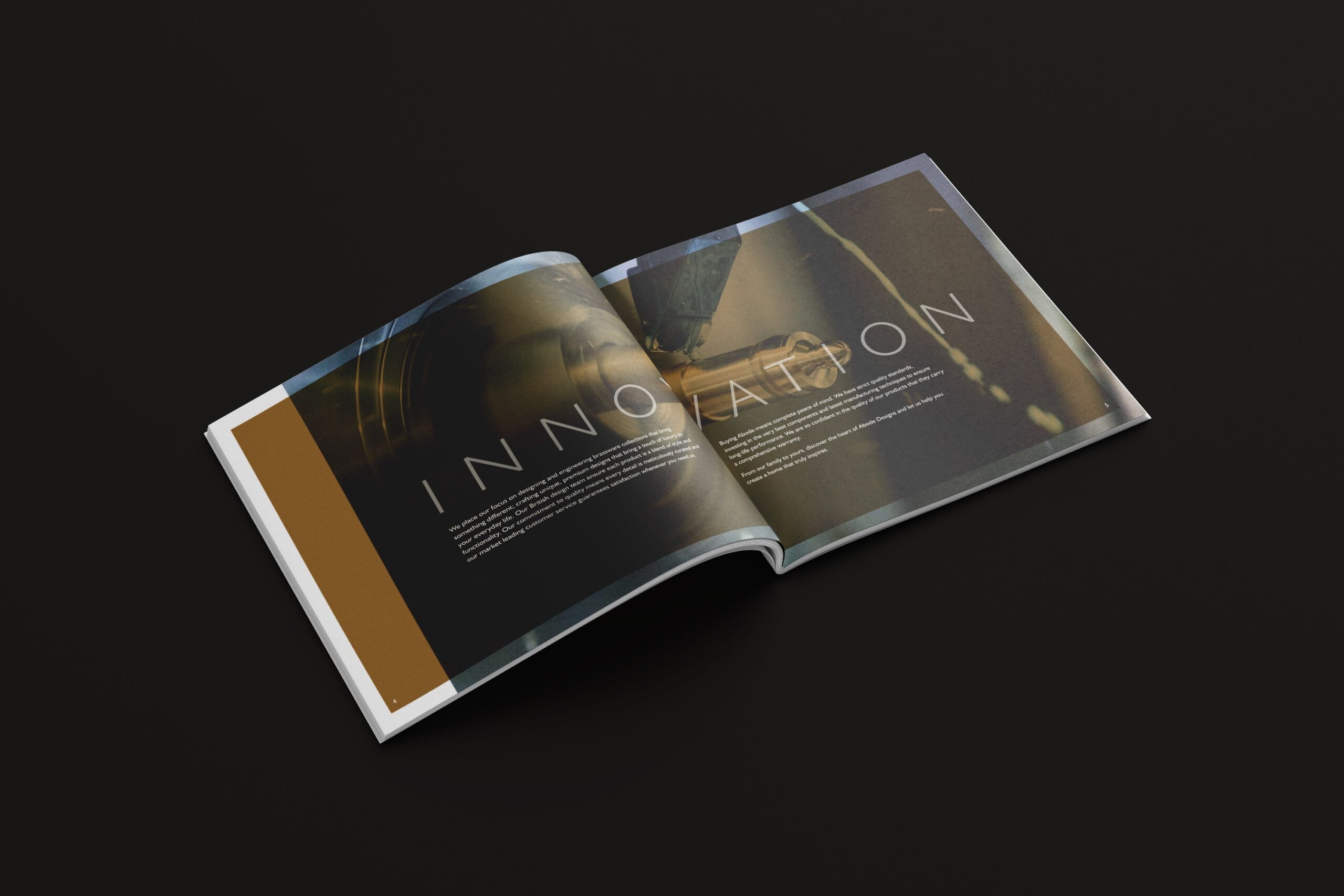 Abode Classically brochure, Innovation spread