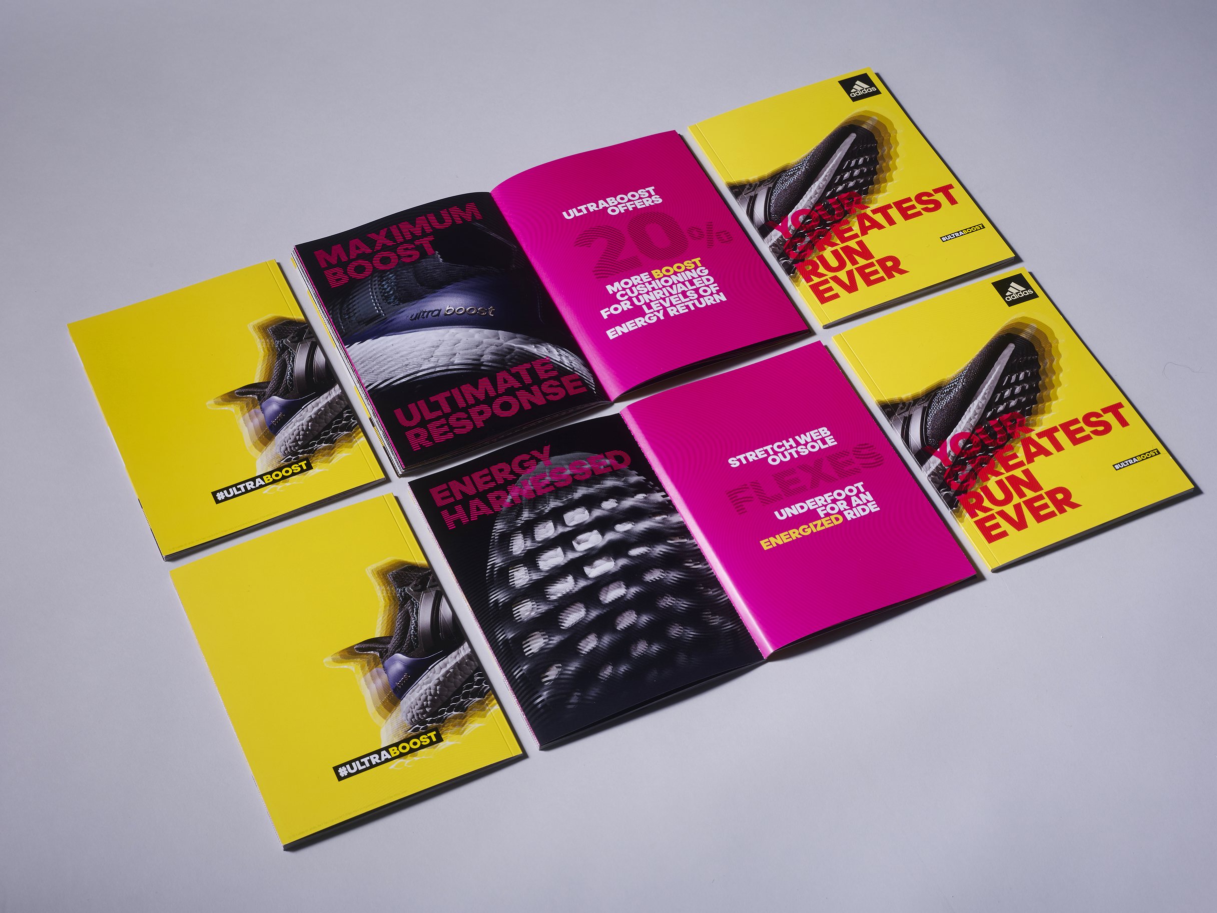 adidas Ultraboost Bible: Maximum Boost and Energy Harnessed spreads